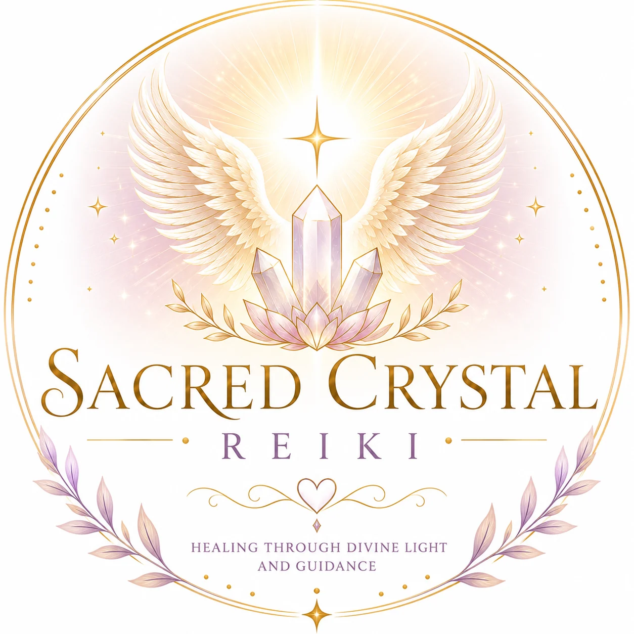 Sacred Crystal Reiki logo